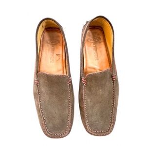 Tod's for Ferrari Loafers: Brown Suede, Size 9